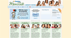 Desktop Screenshot of momtalk.onslow.org